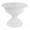 Whitefurze Plastic Venetian Flower Planter Grecian Urn White 42cm G15030