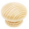 Bulk 45mm/1.75&quot; Unlacquered Pine Door Knobs Pack of 5